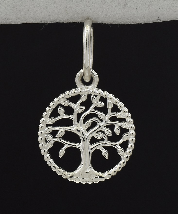 Ava Sterling Silver Tree Pendant
