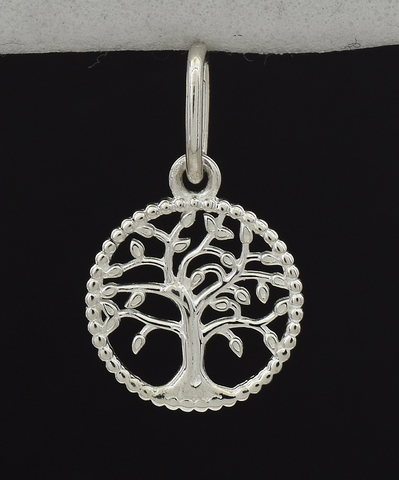 Ava Sterling Silver Tree Pendant