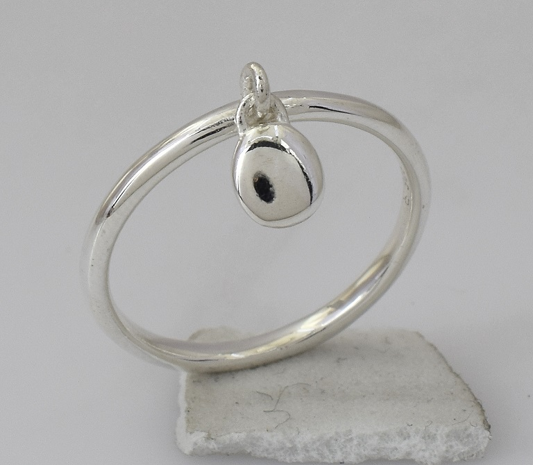 Anna Sterling Silver Elegant Ring