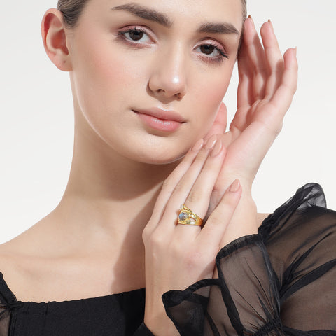 Juno Silver Adjustable Ring