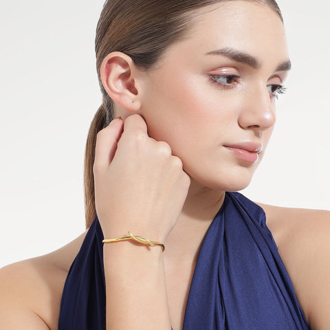 Rosa Silver Wire Cuff Bracelets