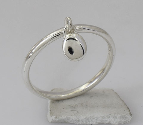 Anna Sterling Silver Elegant Ring
