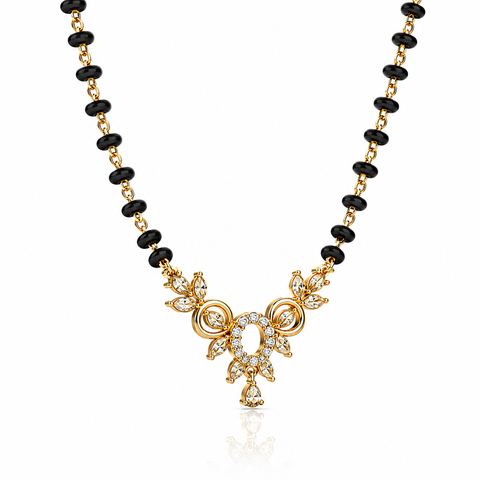 Yaya Silver Mangalsutra