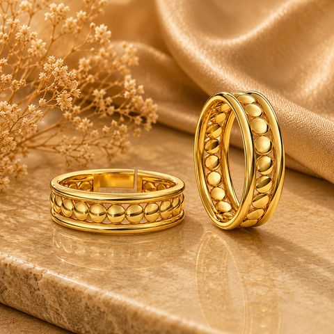 Kalra Silver Toe Ring