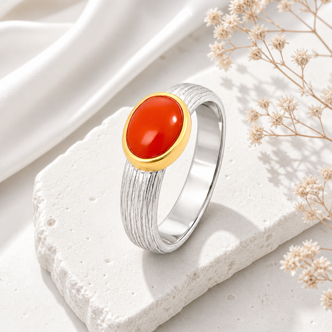 Kira Two Tone Adjustable Ring