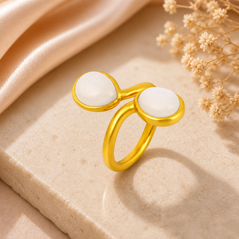Kyra Silver Adjustable Ring