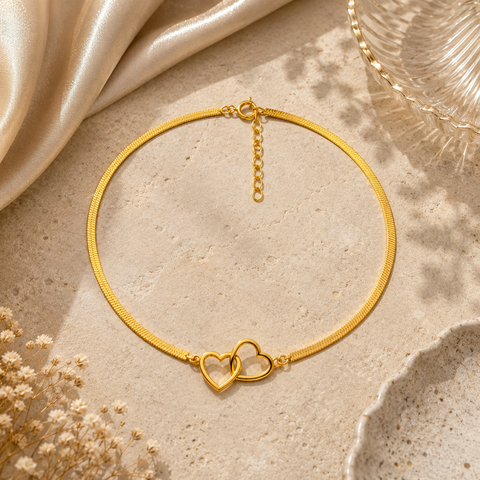 Liza Silver Anklet