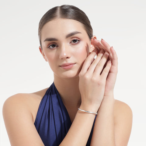 Sana Sterling Silver Curb Chain Bracelets