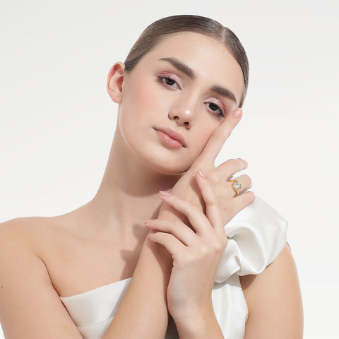 Eira Silver Adjustable Ring