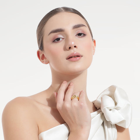 Sia Silver Adjustable Ring