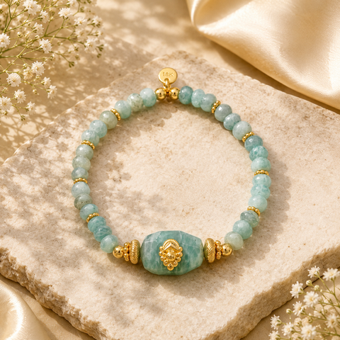 Aria Silver Amazonite Bracelets