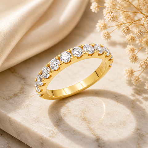 Demi Silver Diamond Adjustable Ring