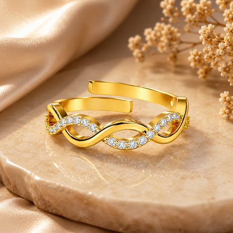 Lara Silver Adjustable Ring