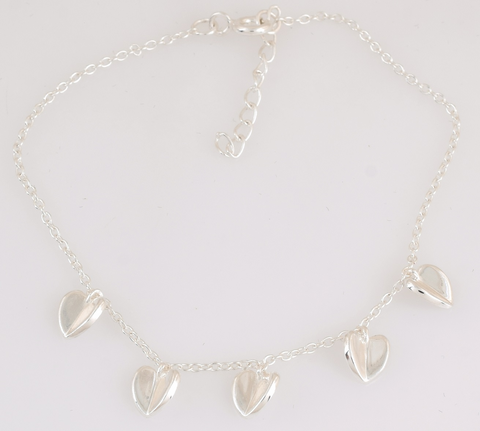 Kate Sterling Silver Heart Bracelets