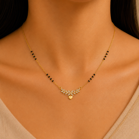 Xyla Silver Mangalsutra