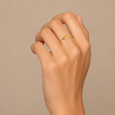 Hara Silver Adjustable Ring