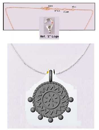 Mia Sterling Silver Elegant Necklace