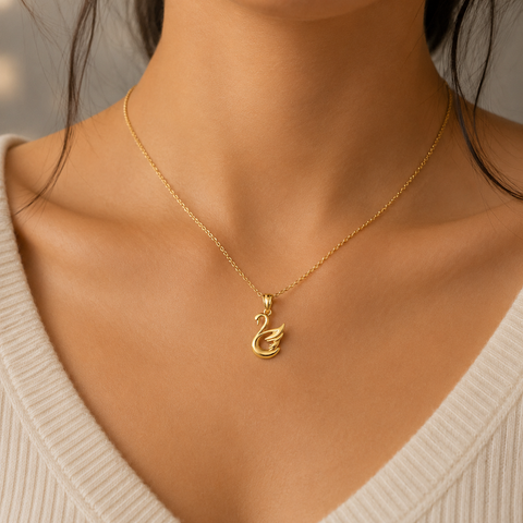 Ava Silver Necklace