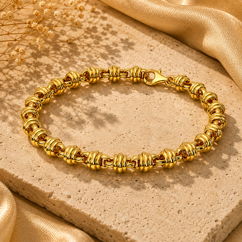Jude Silver Bangle Bracelet