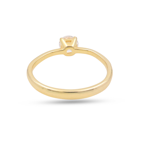 Kate Gold Plated Lab Grown Diamond Ring