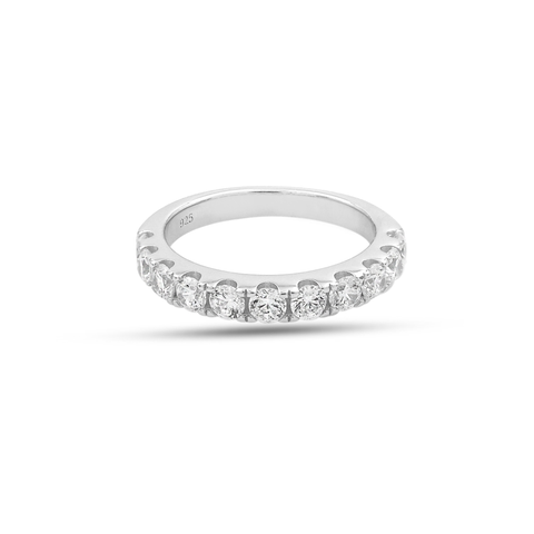 Nora Sterling Silver Lab Grown Diamond Ring