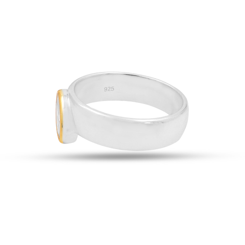Mia Two Tone Marquise Lab Grown Diamond Ring