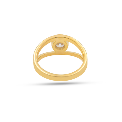 Mia Gold Plated Lab Grown Diamond Ring