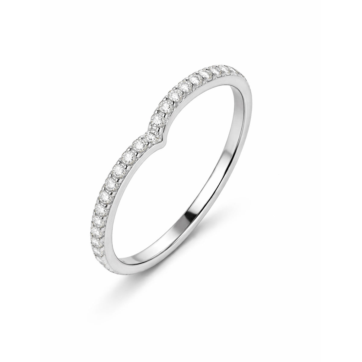 Vera Zirconia Adjustable Ring