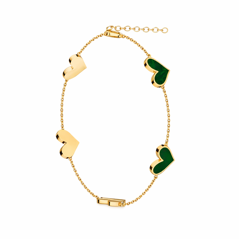 Eira Silver Enamel Bracelet