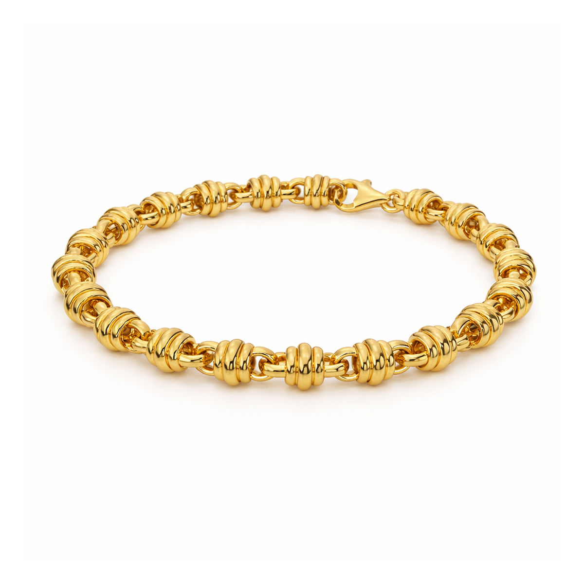 Jude Silver Bangle Bracelet