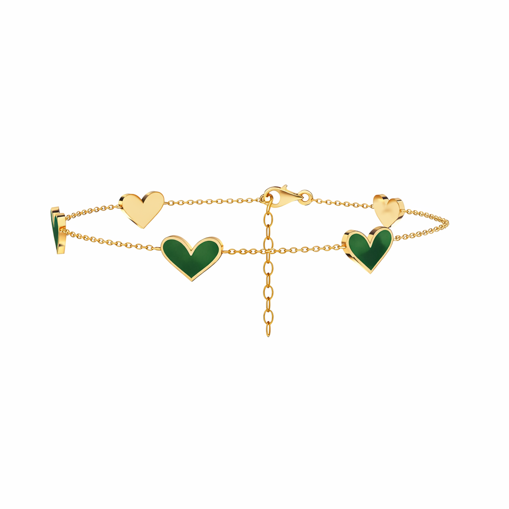 Eira Silver Enamel Bracelet