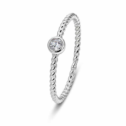Anna Silver Adjustable Ring