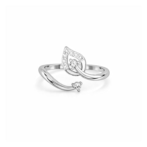 Aysa Silver Adjustable Ring
