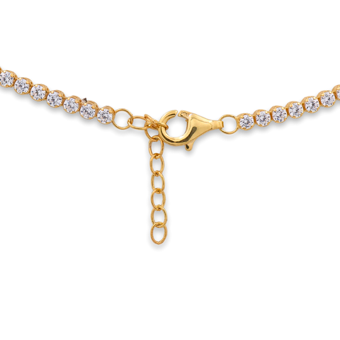 Lily Gold Plated Lab Grown Diamond Necklace