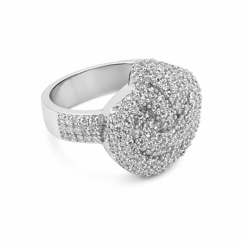 Ami Silver Adjustable Ring