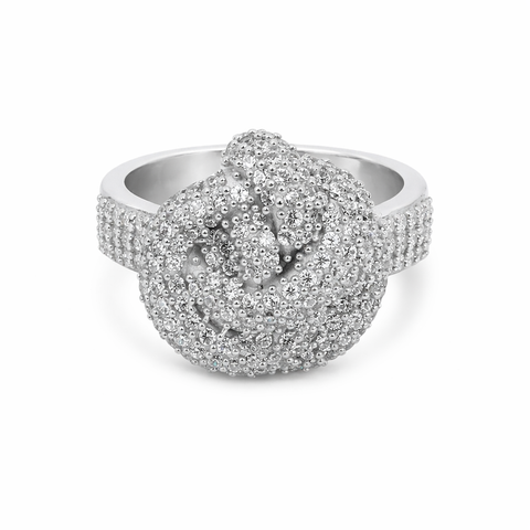 Ami Silver Adjustable Ring