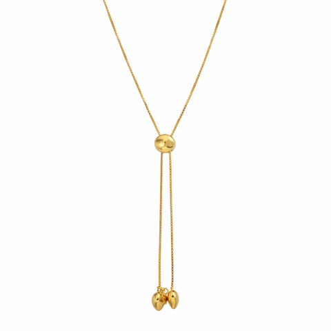 Orla Sterling Silver Elegant Slider Necklace