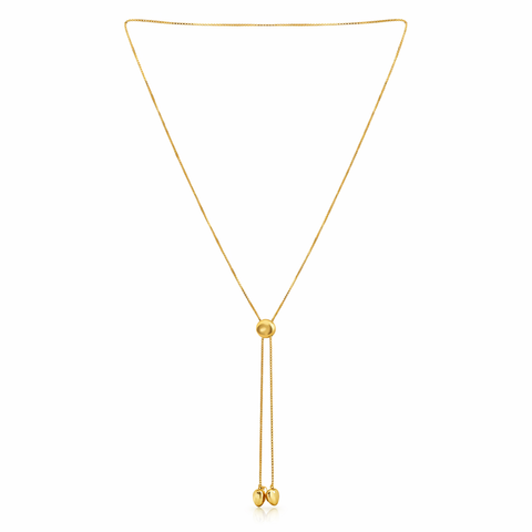 Orla Sterling Silver Elegant Slider Necklace