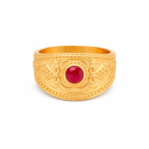 Orla Sterling Silver Checker Quartz Elegant Ring