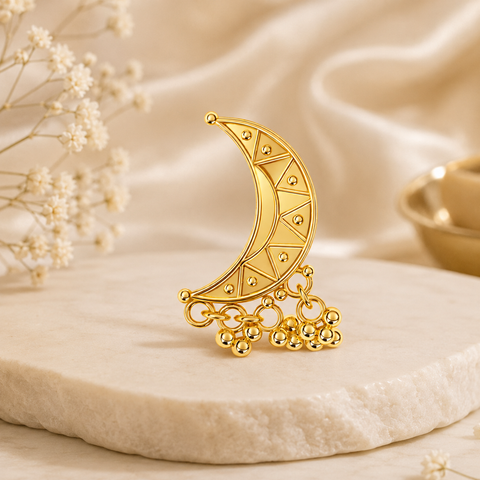 Elva Silver Nose Pin