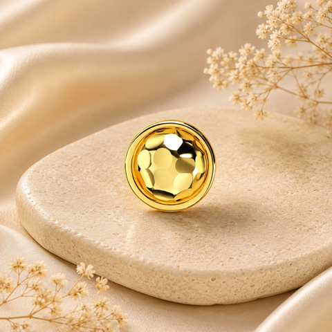 Evia Silver Nose Pin