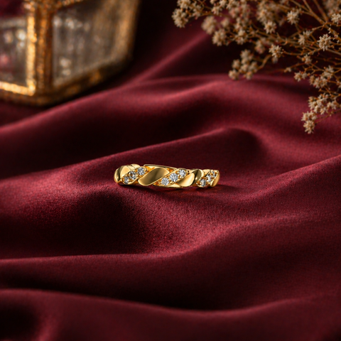 Qira Silver Adjustable Ring