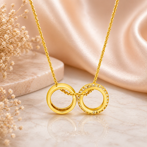 Ziva Silver Topaz Necklace