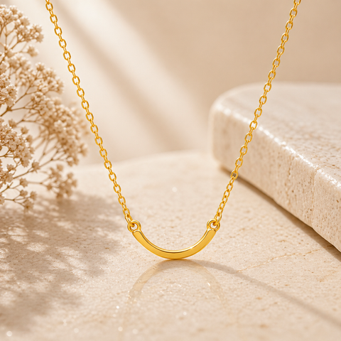 Asha Silver Necklace