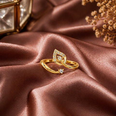 Aysa Silver Adjustable Ring