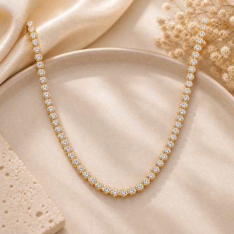 Lily Diamond Necklace
