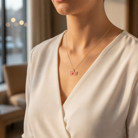 Zyna Silver Necklace
