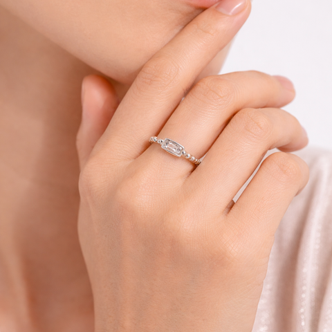 Isla Silver Adjustable Ring
