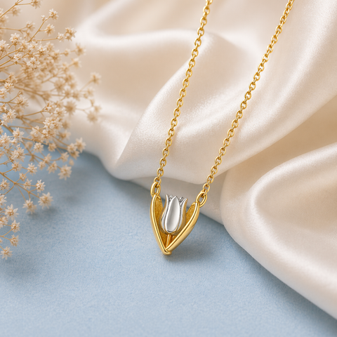 Tova Two Tone Necklace