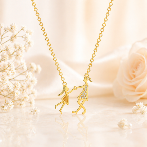 Zari Silver  Necklace